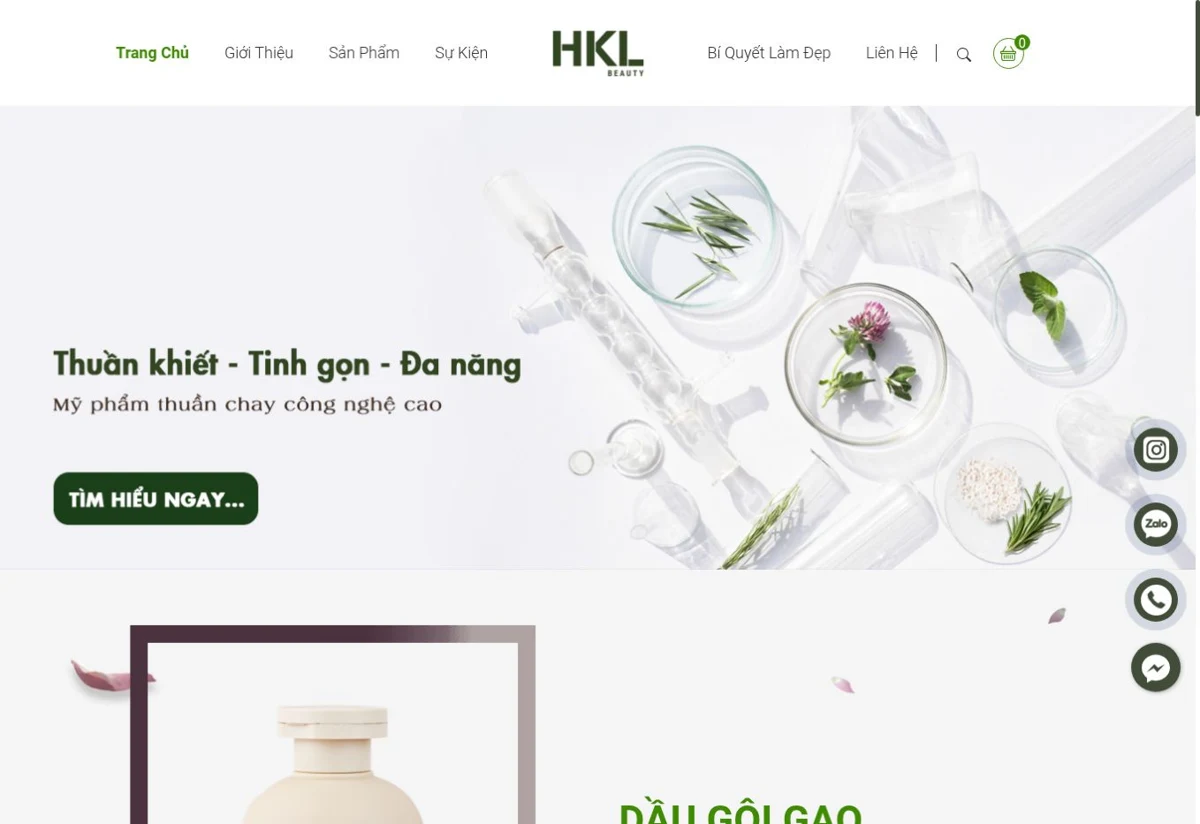 Ảnh đại diện website HKL Beauty